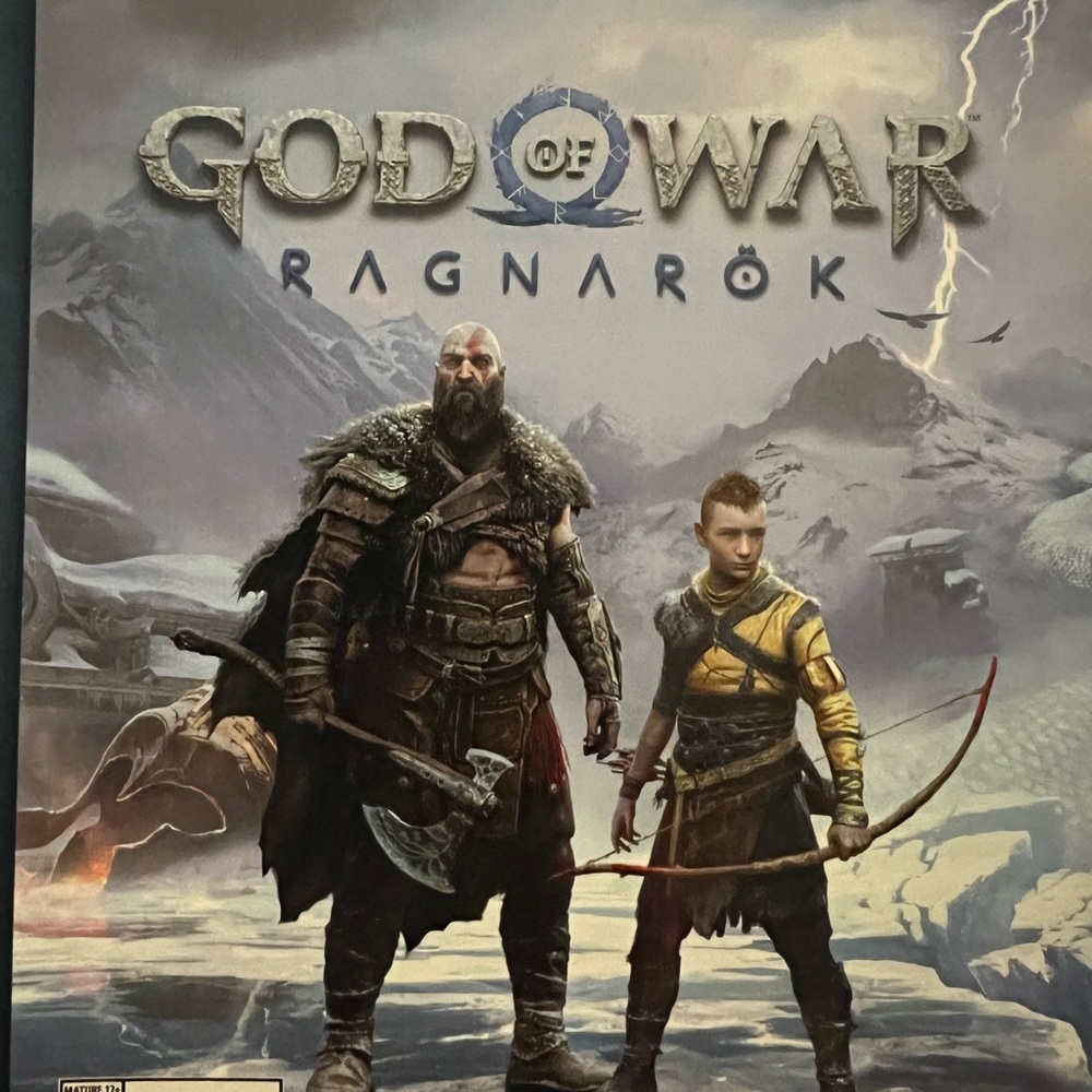 NEW PS5 god of war ragnarok digital game.